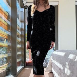 BOSS Fermina Sequined Dress